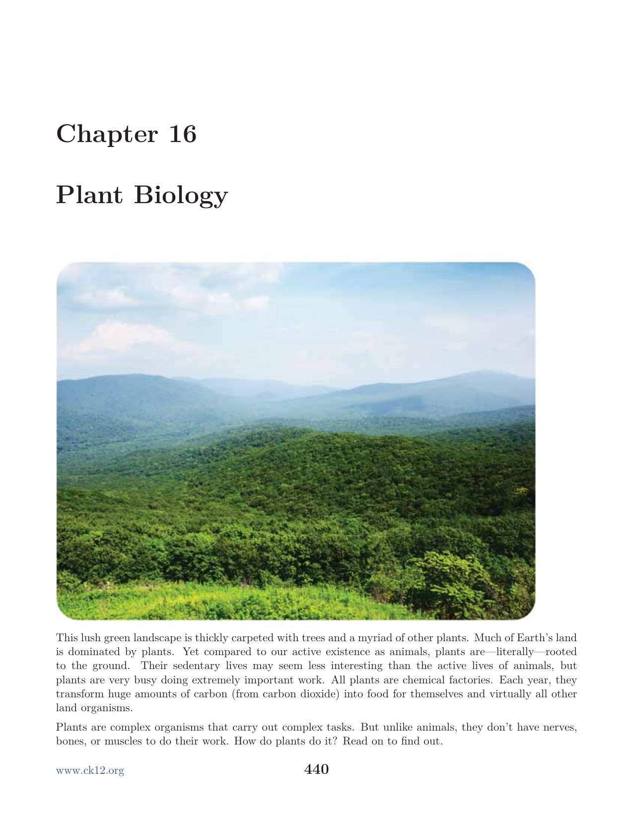 Biology Chapter16